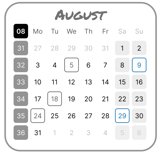 August